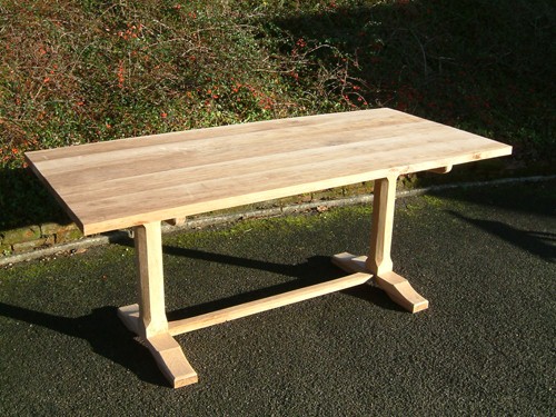 Hand crafted table